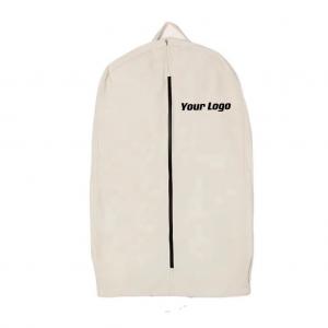 Natural Cotton Canvas Dress and Suit Protector Hanging Garment Bag 